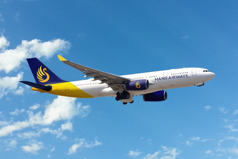 Hans Airways skrifar undir viljayfirlýsingu um fyrsta nýja Airbus A330-200