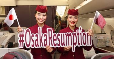 Qatar Airways Resumes Daily Doha to Osaka Kansai Flights