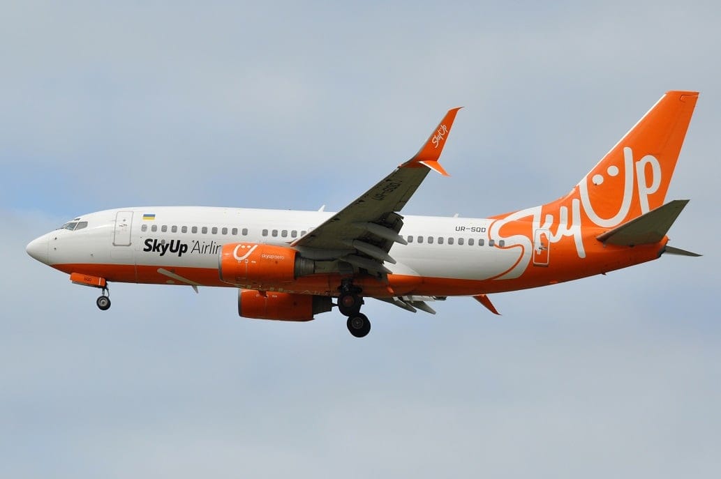 SkyUp Airlines flight diverted from Ukraine to Moldova