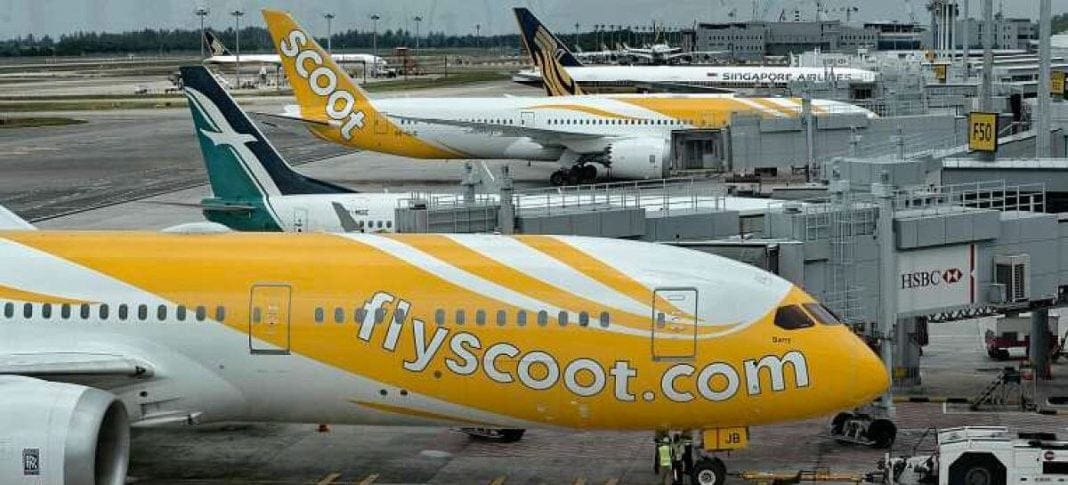 Scoot airlines turist Awstraljan