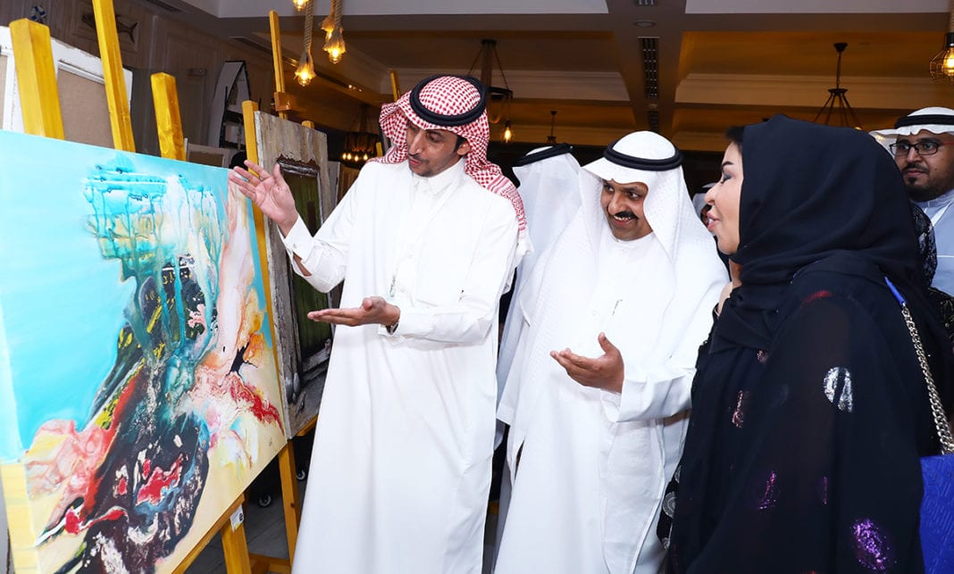 Creative Visions Joint Art Exhibition Jeddah List of 45 paintings