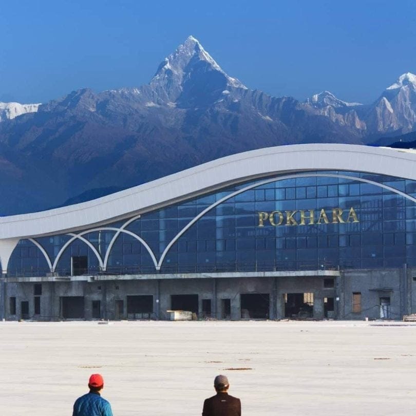 Балбын аялал жуулчлал Хятадын луйврын хэрэгт баригджээ: Покхара олон улсын нисэх онгоцны буудал