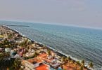 Puducherry Beach from Light House - Image Karthik Easvur