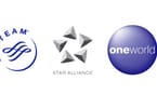 Star Alliance, SkyTeam ma oneworld o mai faʻatasi