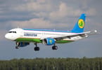 Uzbekistan Airways flies from Tashkent to Moscow Domodedovo Airport
