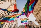 Pride Flags flowing in the Mediterranean breeze ຮູບພາບມາລະຍາດຂອງ Dragana Rankovic | eTurboNews | eTN