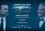 Especial de Navidad de Joseph Calleja con Andrea Bocelli - 2023 - imagen cortesía de la Autoridad de Turismo de Malta