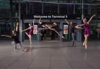 XNUMX月中、ロンドン・ヒースロー空港の乗客のためのバレエ