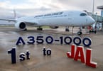 Japan Airlines получила свой первый Airbus A350-1000