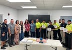 Guams besøgende sikkerhedsofficerer gennemfører uddannelse i retshåndhævelse