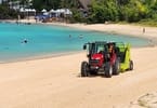 Limpieza de la playa de Guam