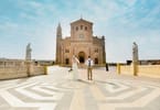 Γάμος της Μάλτας στη Βασιλική Ta Pinu, Gozo - εικόνα προσφέρεται από την Αρχή Τουρισμού της Μάλτας