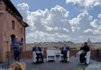 संस्कृति मंत्री सांगिउलिआनो और रोम के मेयर आर गुआल्टियर (बाएं से तीसरा) - छवि एम.मासिउल्लो के सौजन्य से