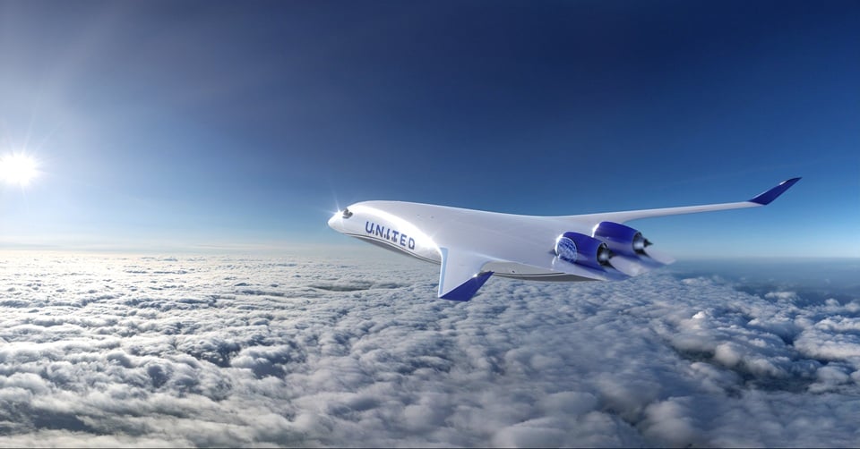 United Airlines Invests in Blended Wing Aircraft Start-Up JetZero