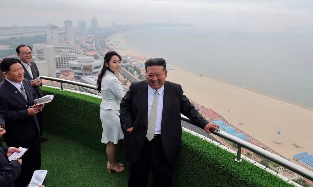 North Korea beach resort