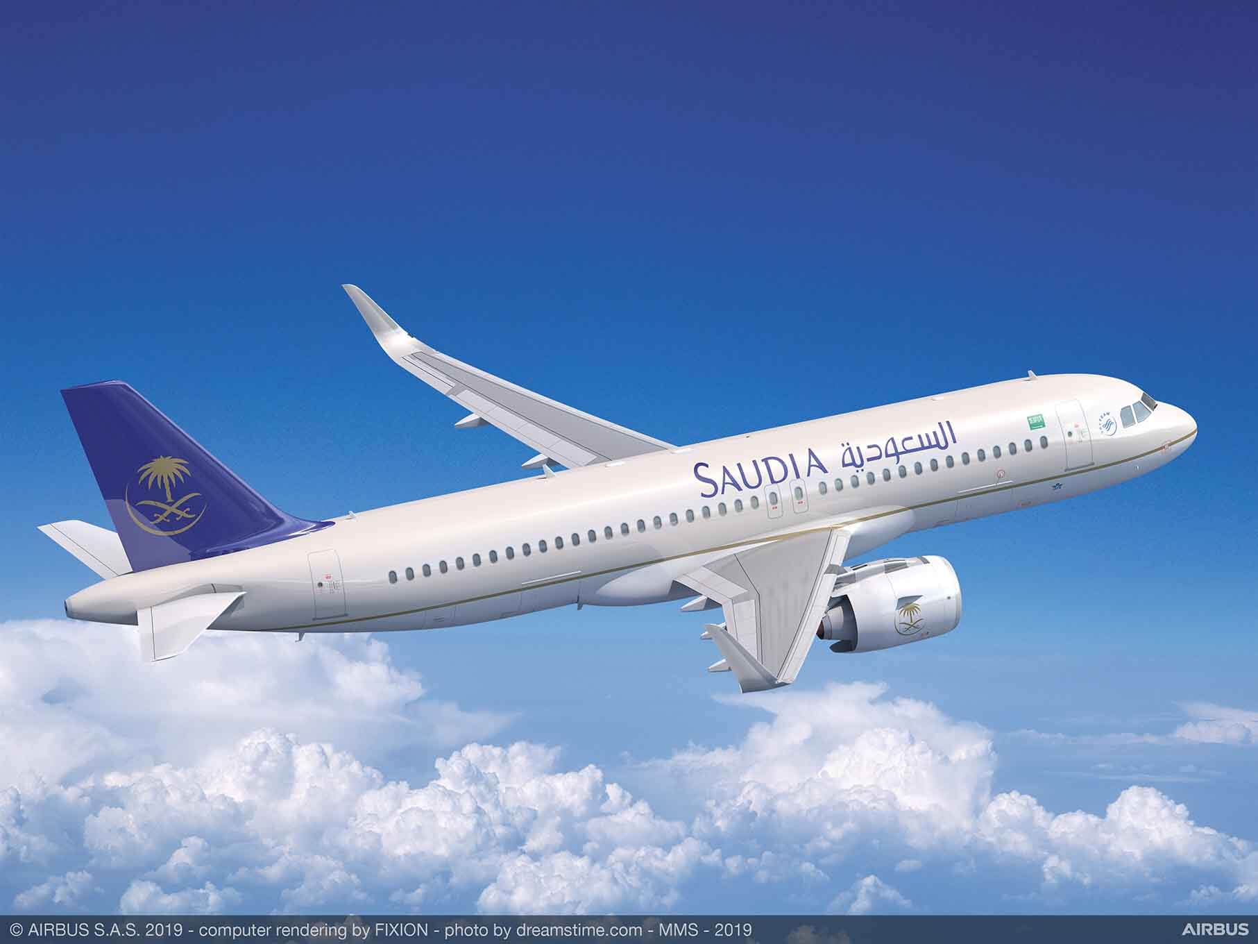 A320neo-سعودیہ-عربی-ایئر لائنز-