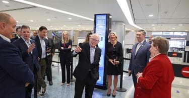 TSA un DHS inovācijas Lasvegasas Harija Reida lidostā