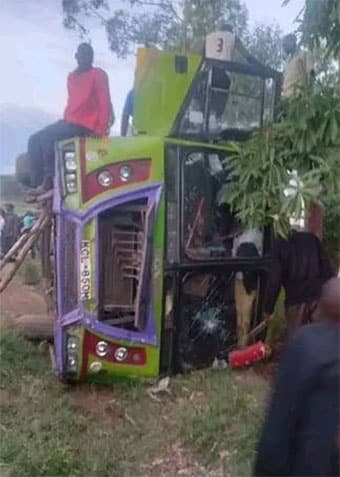 Kenijos autobuso avarija