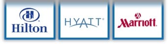 „Hilton 1“, „Hyatt 2“, „Marriott“ tik 5 išgyveno COVID verslą