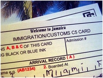 הגירה מג'מייקה: הגירה מקוונת והצהרה מותאמת אישית