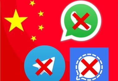 Η Κίνα απαγορεύει το WhatsApp, το σήμα, το Telegram από το AppStore
