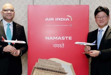 Všechny Nippon Airways a Air India zahajují Codeshare Deal