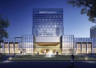 New Hyatt Regency Hotel Çin'de açıldı