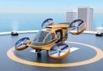 air taxi - image courtesy of Chesky via Shutterstock