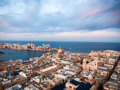 Hovedstaden Valletta - billede udlånt af Malta Tourism Authority