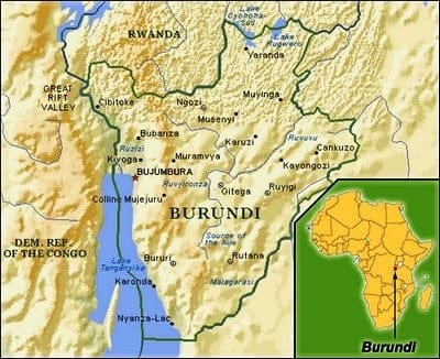 Chúa yêu Burundi để phần còn lại của châu Phi có thể bị nhiễm virus?