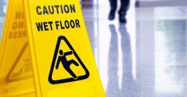 wet floor - image courtesy of user1629 from Pixabay