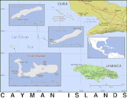 Kajmán-szigetek megerősíti a COVID-19 első esetét