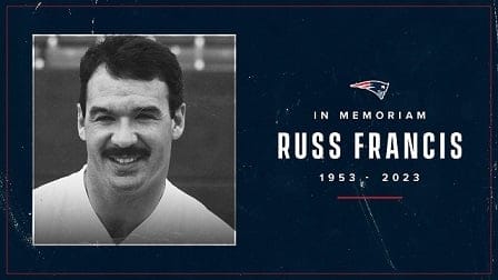 Russ Francis - New England Patriots-dan görüntü