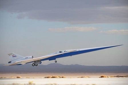 NASA Supersonic Jet - afbeelding met dank aan Lockheed Martin