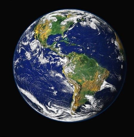 地球 - 圖片由 WikiImages 從 Pixabay上提供