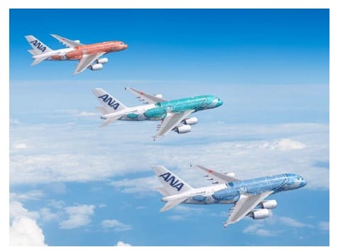 ANA разширява маршрутния си парк Нарита-Хонолулу с нов A380 FLYING HONU