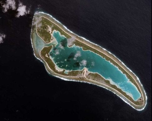 Um novo potencial turístico de Kiribati em