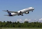 First Lufthansa Boeing 787 lands at Frankfurt Airport