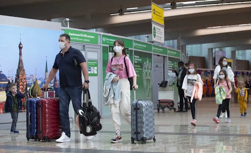 V červnu vzrostla osobní doprava na moskevském letišti Šeremetěvo o 378.4%