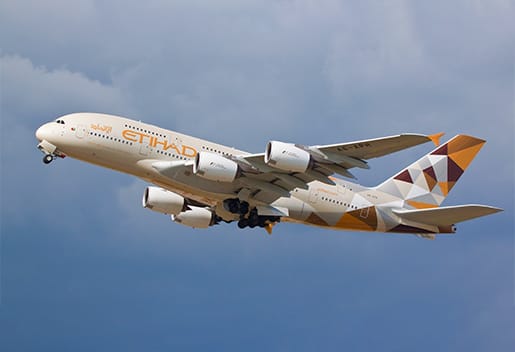 Etihad Airways genoptager flere fly, da UAE-rejsebegrænsninger blev lettet