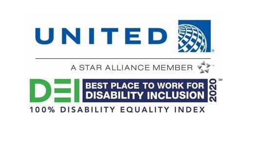 United Airlines nominata prima azienda per l'inclusione della disabilità