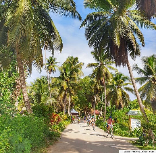 Сейшельські острови, вітаючи мандрівників з африканських країн