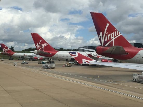 Avviż ta 'Virgin Atlantic juri li l-linji ta' l-ajru se jiċkienu wara l-COVID-19