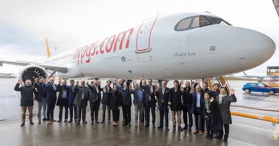 Ny Airbus A321neo slutter sig til Pegasus Airlines flåde