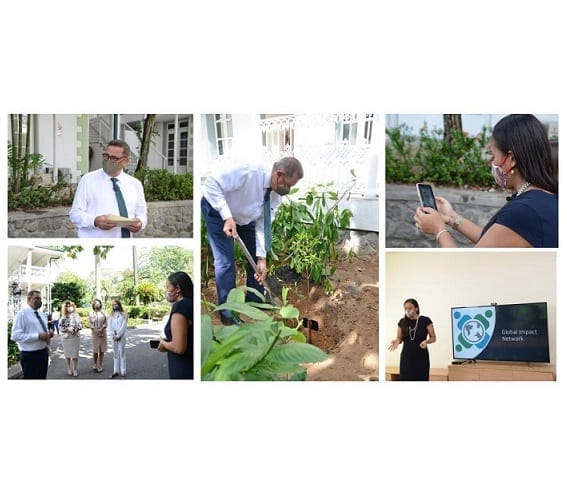 Seychelles dejando huella ecológica este Día del Medio Ambiente con Global Impact Network
