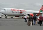 Kenya Airways last London flight