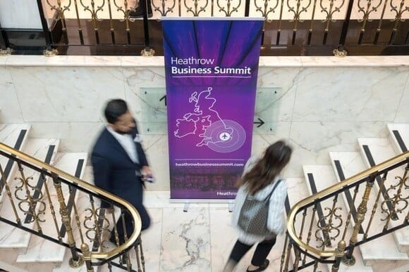 Heathrow dia mampiantrano orinasa madinika eo an-toerana amin'ny 25th Business Summit