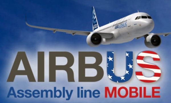 Airbus obchodzi pięć lat produkcji samolotów w USA