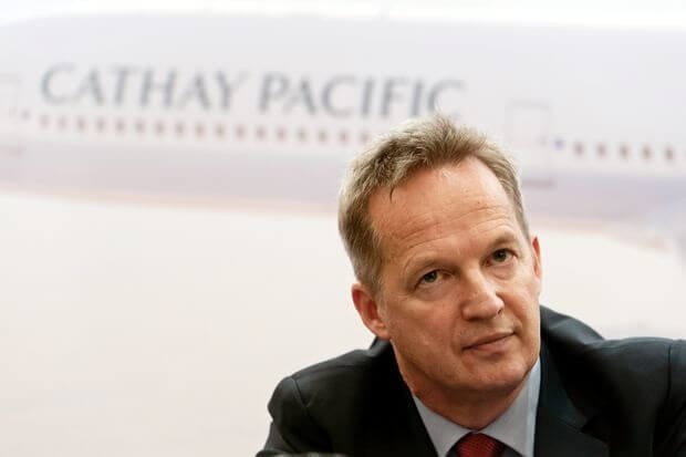 Beijing tvinger Cathay Pacific Airways 'sjef til å trekke seg på grunn av protester fra Hong Kong