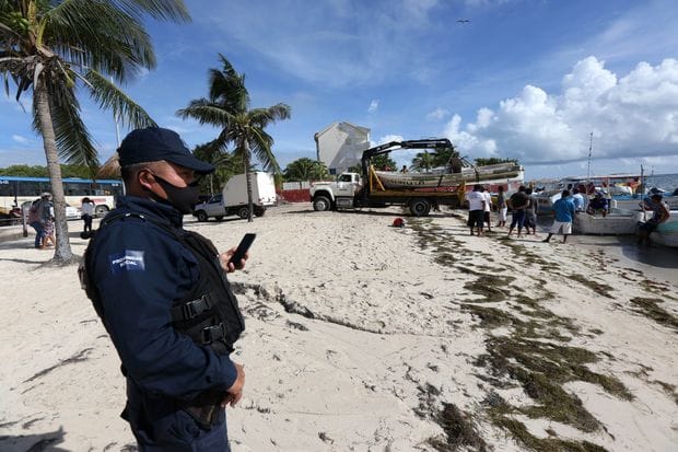 Limitéierten Impakt vum Hurricane Delta erlaabt eng séier Erhuelung vum mexikanesche Karibik Tourismus